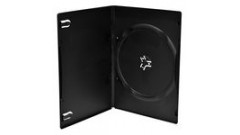 DVD Case pre 1 discs, 14 mm, black/čierna